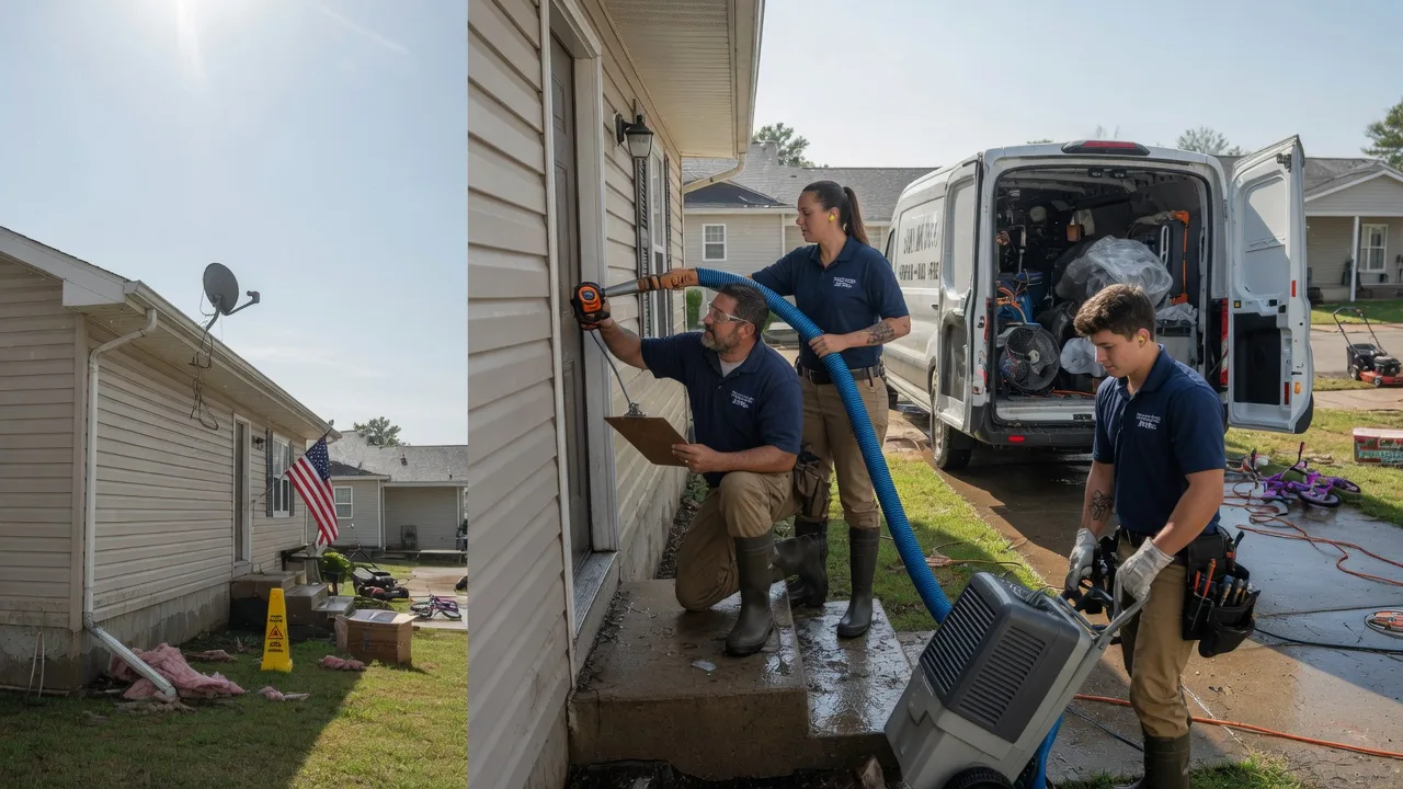 Ceiling Water Damage Restoration in Swanton, OH near me